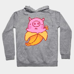 Banana inception pig Hoodie